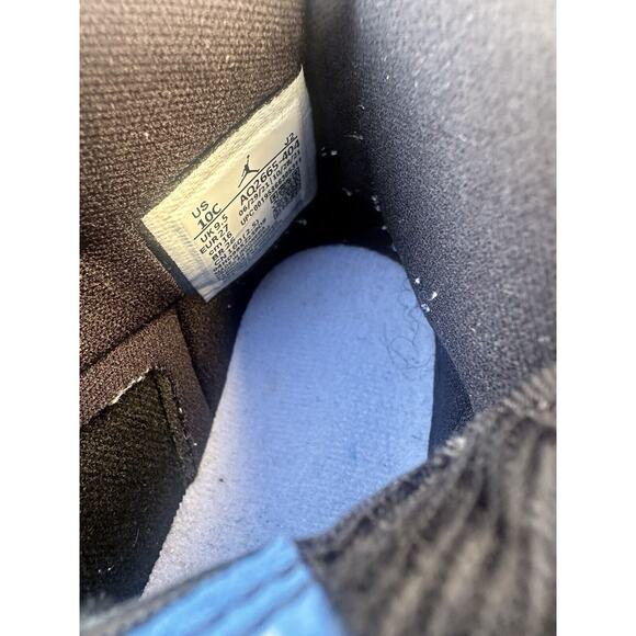 Nike Air Jordan 1 Retro High OG Kid Size 10C Dark Marina Blue Black AQ2665-404 - Picture 9 of 10